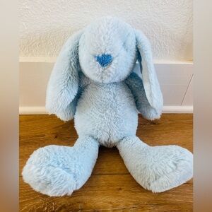 The Manhattan Toy Company Lovelies Bailey Blue Bunny Rabbit Soft Plush Baby Boy